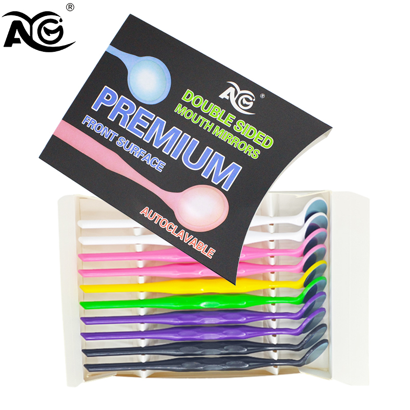 Teeth Whitening Accelerator - AG 10 Buah/Kotak Cermin Mulut Gigi