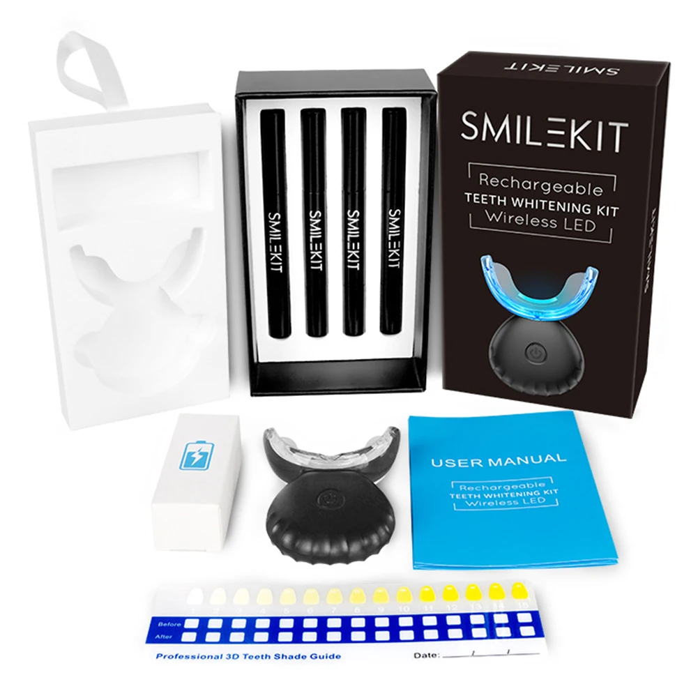Teeth Whitening Accelerator - Kit pemutih gigi Mini 16 LED