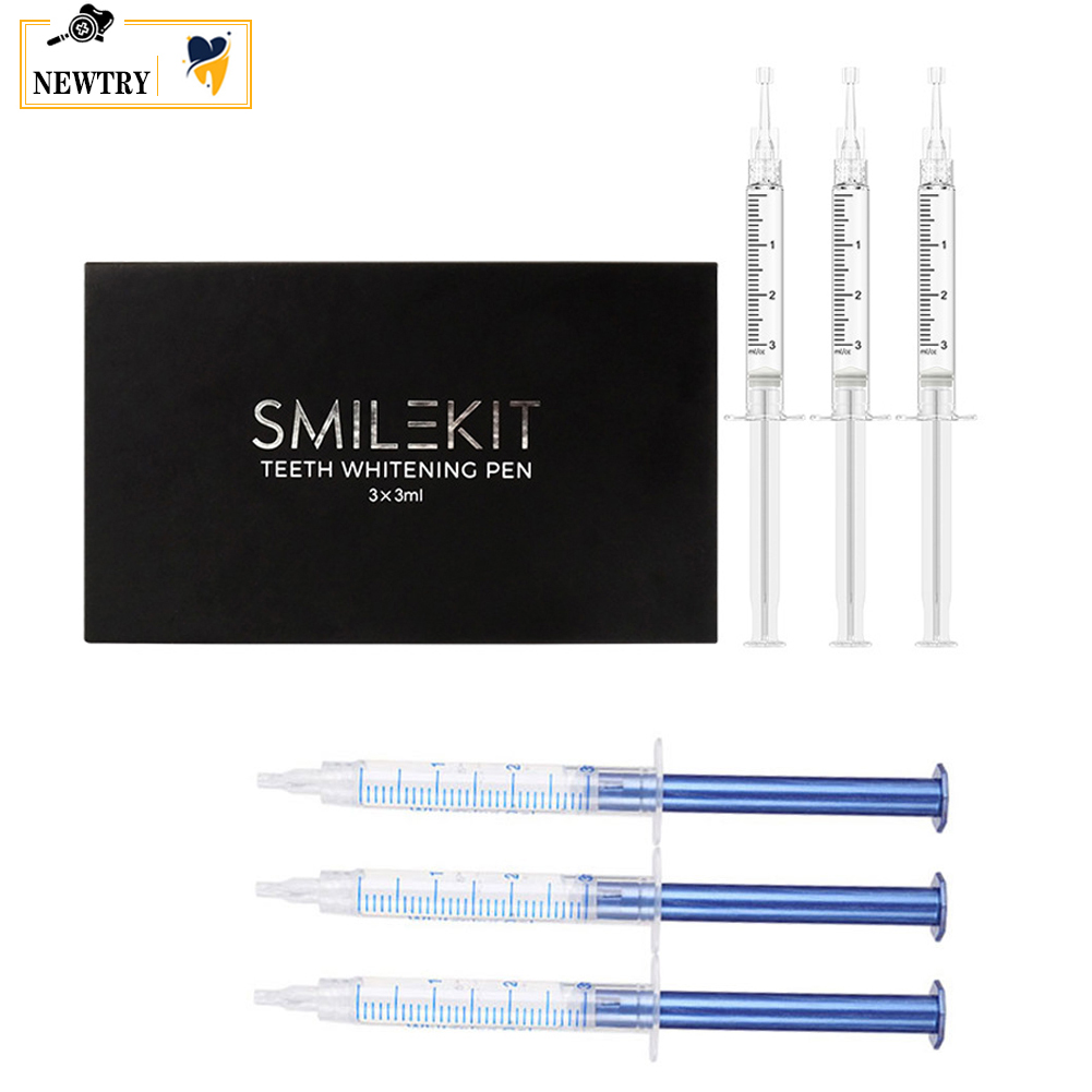 Gel pemutih gigi dengan kotak  - Teeth Whitening Gel Syringes ulasan dan harga