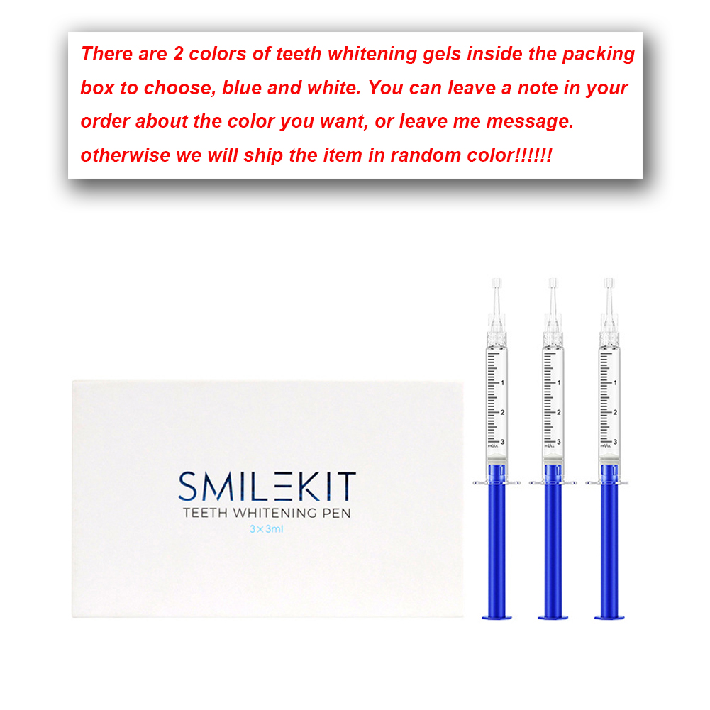 Gel pemutih gigi dengan kotak  - Teeth Whitening Gel Syringes ulasan dan harga