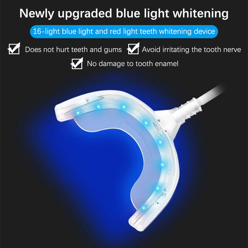 Lampu Led pintar pemutih gigi, - Teeth Whitening Blue Light ulasan dan harga