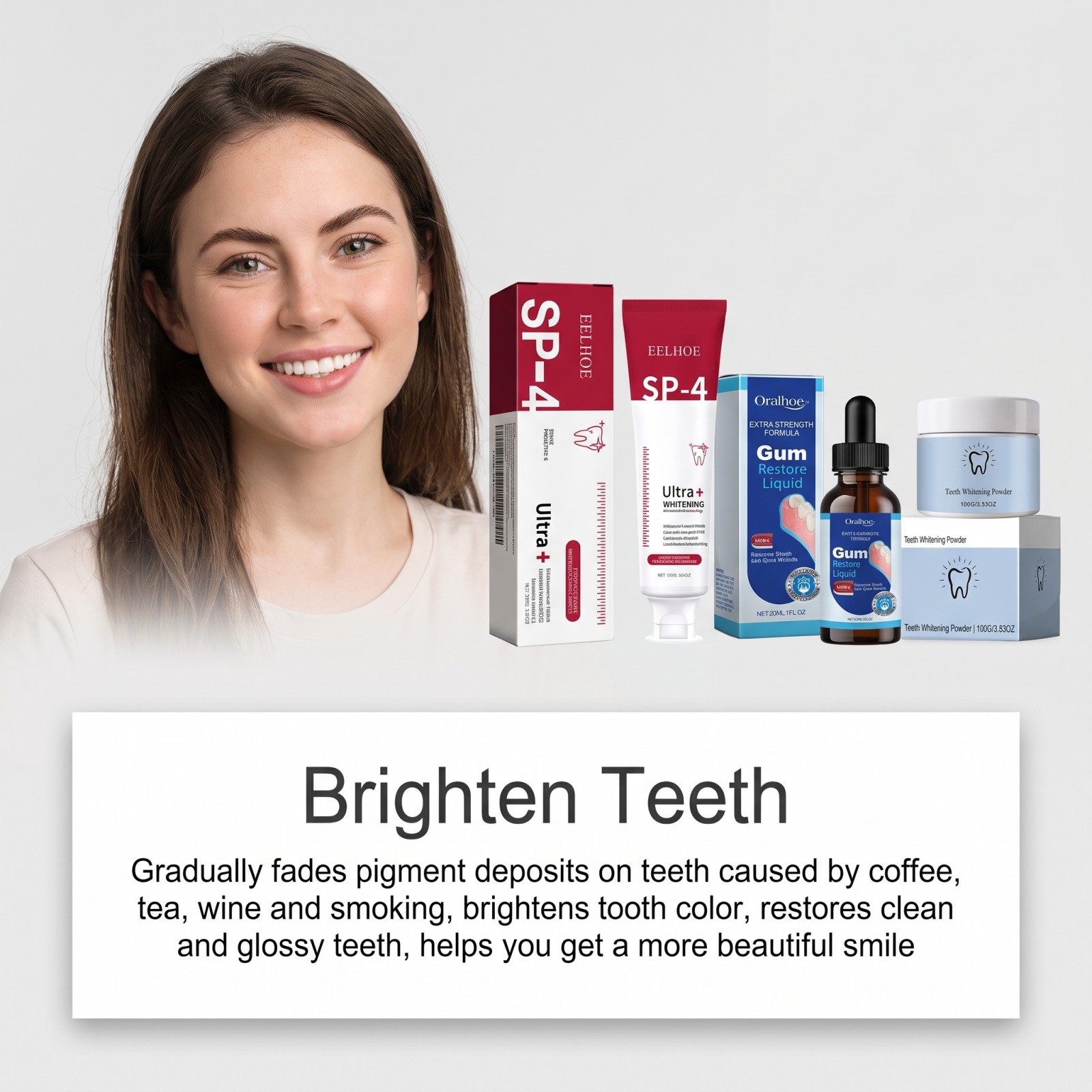 Paket Perawatan Mulut: Pasta G - Teeth Whitening App ulasan dan harga