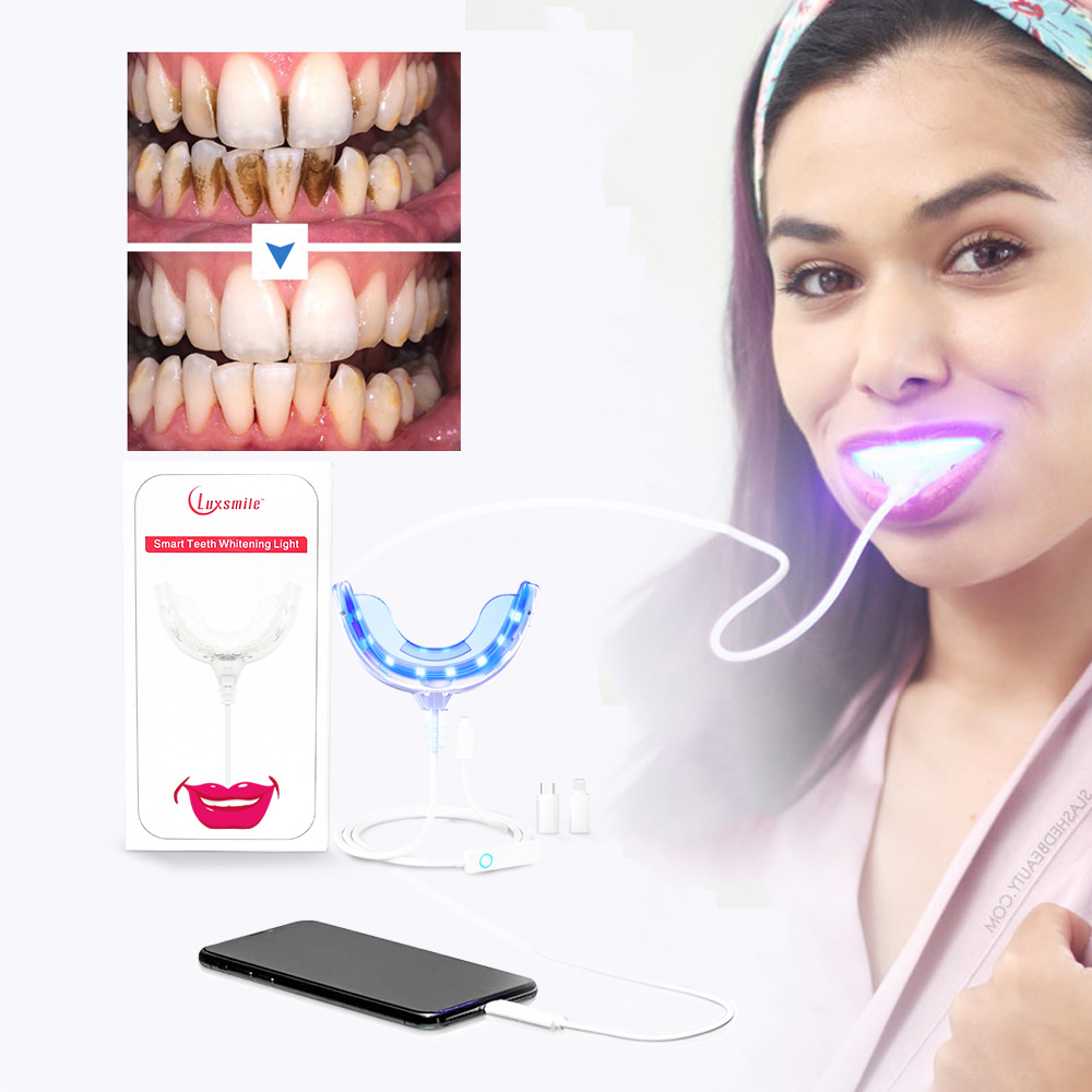 Luxsmile LED Pintar Pemutih Gi - Teeth Whitening Blue Light ulasan dan harga