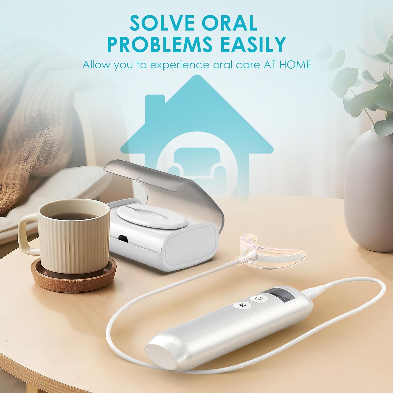 Alat Pemutih Gigi 16 LED Merah - Teeth Whitening Accelerator ulasan dan harga