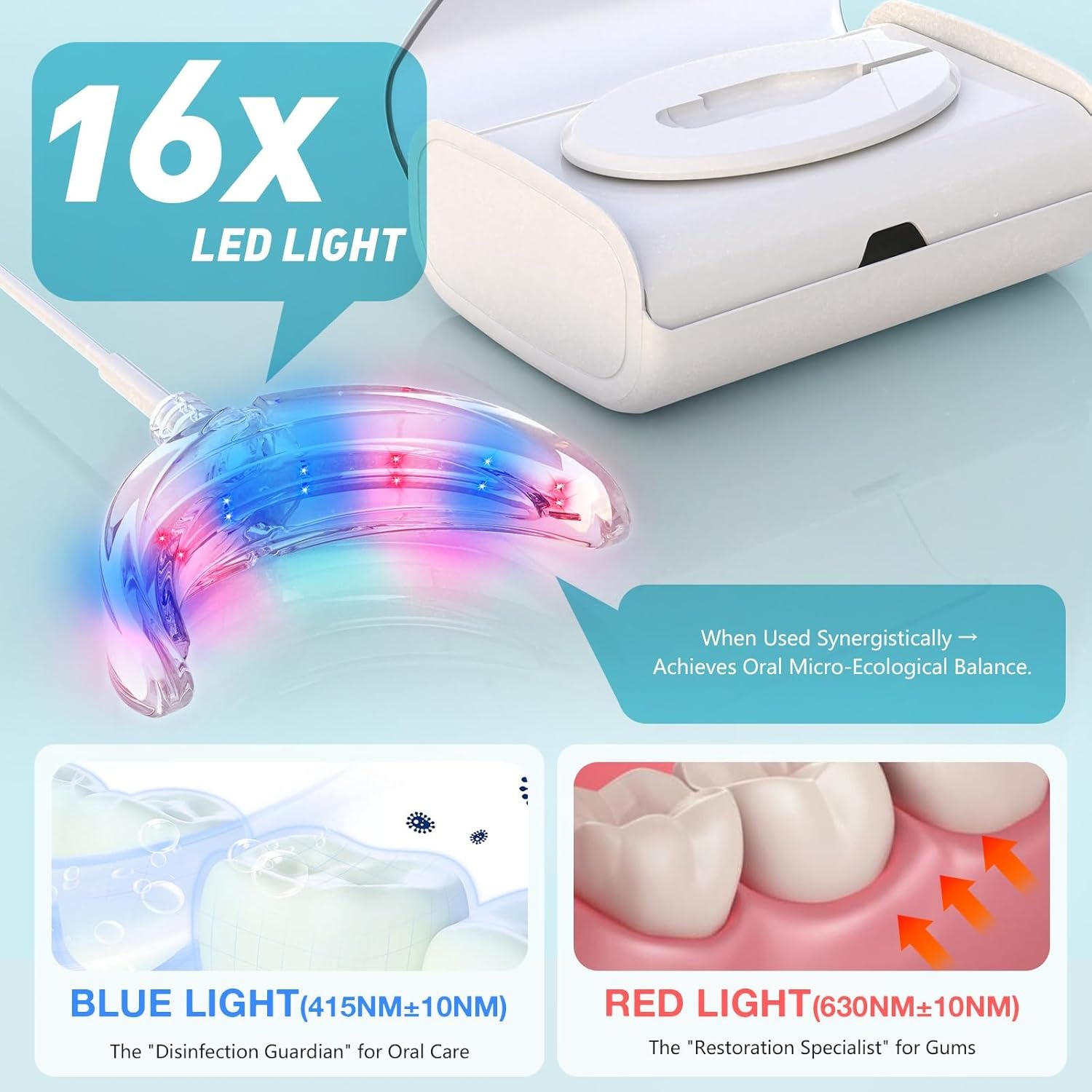 Lampu Akselerator Pemutih Gigi - Teeth Whitening Accelerator ulasan dan harga