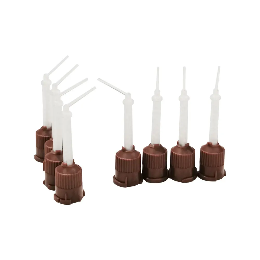 100 pcs Tip Pencampur Coklat B - Teeth Whitening Gel Syringes ulasan dan harga
